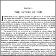 2. The Nature of God