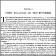4. God’s Relation to the Universe