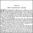 The Planetary Adams