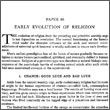 Early Evolution of Religion