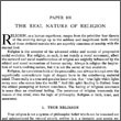 101. The Real Nature of Religion