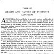107. Origin and Nature of Thought Adjusters