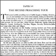 149. The Second Preaching Tour