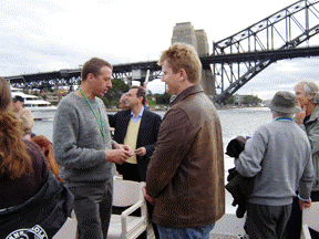 Mark Bloomfield and Ben Bowler in Sydney, July 1, 2006