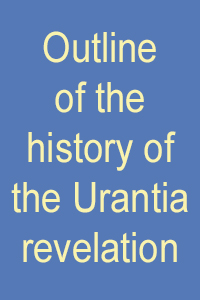 history of the Urantia movement